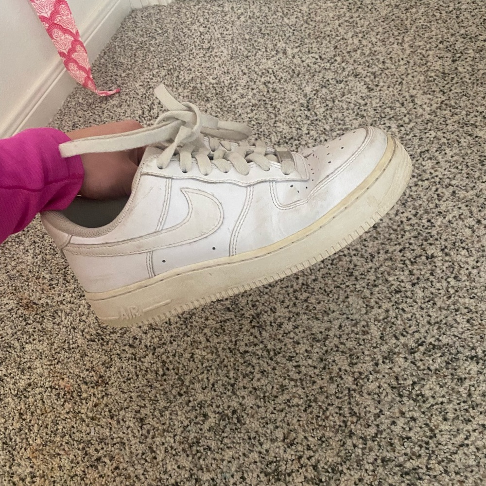 Air Force One’s, size women’s 8. Worn